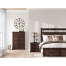 Signature Design by Ashley Taffenbrook B849B4 King Panel Storage Bed IMAGE 16