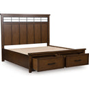 Signature Design by Ashley Taffenbrook B849B4 King Panel Storage Bed IMAGE 6