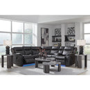  Signature Design by Ashley Sultan Meadow PC13001S1 2 pc Reclining Sectional IMAGE 13