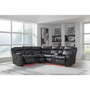  Signature Design by Ashley Sultan Meadow PC13001S1 2 pc Reclining Sectional IMAGE 6