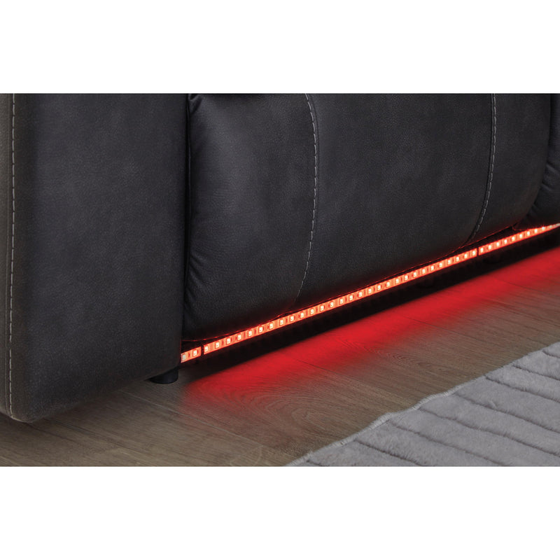  Signature Design by Ashley Sultan Meadow PC13001S1 2 pc Reclining Sectional IMAGE 9