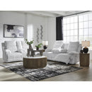  Signature Design by Ashley Rhines Falls PC4280496 Double Reclining Power Loveseat with Console IMAGE 20