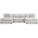 Signature Design by Ashley Cuddle Plush PC59106S4 4 pc Sectional with Chaise IMAGE 2