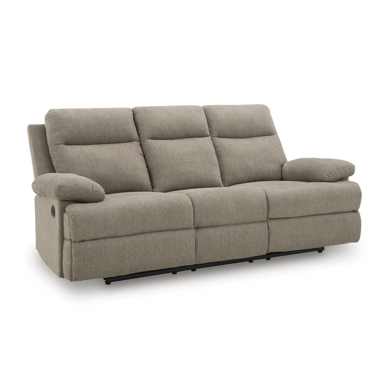  Signature Design by Ashley Side-Swipe PC9140589 Reclining Sofa with Drop Down Table IMAGE 1