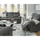  Signature Design by Ashley Side-Swipe PC9140686 Reclining Loveseat IMAGE 11