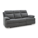  Signature Design by Ashley Side-Swipe PC9140689 Reclining Sofa with Drop Down Table IMAGE 1