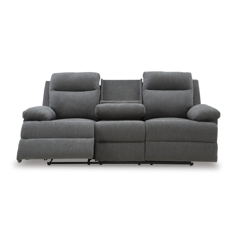  Signature Design by Ashley Side-Swipe PC9140689 Reclining Sofa with Drop Down Table IMAGE 4