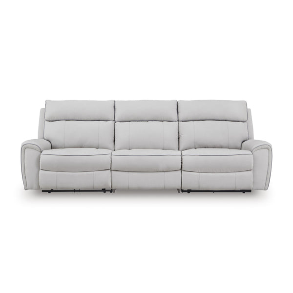  Signature Design by Ashley Social Pointe PC98802S1 3 pc Power Reclining Sectional IMAGE 1
