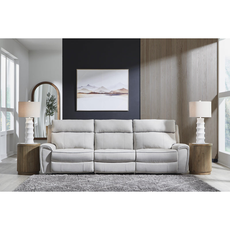  Signature Design by Ashley Social Pointe PC98802S1 3 pc Power Reclining Sectional IMAGE 2