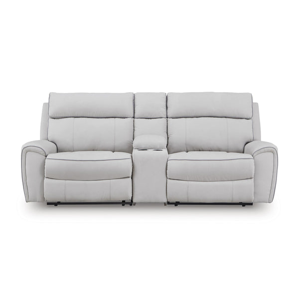  Signature Design by Ashley Social Pointe PC98802S3 3 pc Power Reclining Sectional IMAGE 1