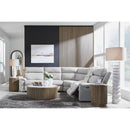  Signature Design by Ashley Social Pointe PC98802S8 5 pc Power Reclining Sectional IMAGE 3