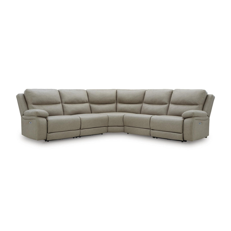  Signature Design by Ashley Narwhal Place PC99201S8 5 pc Power Reclining Sectional IMAGE 1