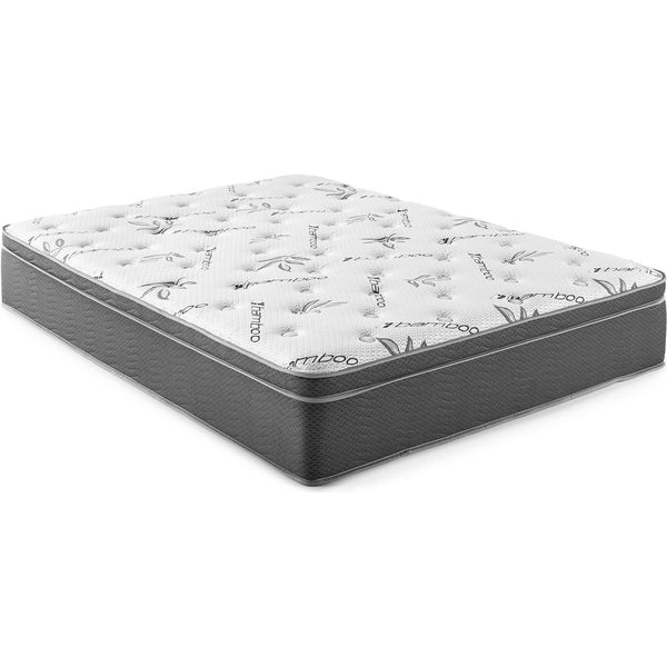 Coaster Furniture Sommet 350363KE 13" Eastern King Bamboo Euro Top Foam Hybrid Mattress IMAGE 1