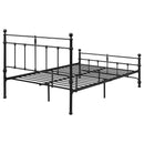 Coaster Furniture Novak 316001F 48-inch Metal Full Open Frame Bed - Matte Black IMAGE 6