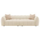 Coaster Furniture Winchester 503997 Boucle Upholstered Extra Long Sofa - Sand Pebble IMAGE 2