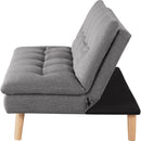 Coaster Furniture Scout 360045 Upholstered Tufted Convertible Sofa Bed - Grey IMAGE 5