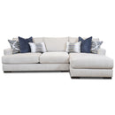 Fusion Furniture Nathan 51 2 pc Sectional - Porcelain IMAGE 1