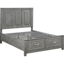 Homelegance Garretson 1450F-1* Full Platform Bed with Footboard Storage IMAGE 4
