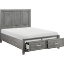 Homelegance Garretson 1450F-1* Full Platform Bed with Footboard Storage IMAGE 5