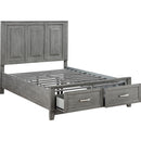Homelegance Garretson 1450F-1* Full Platform Bed with Footboard Storage IMAGE 6