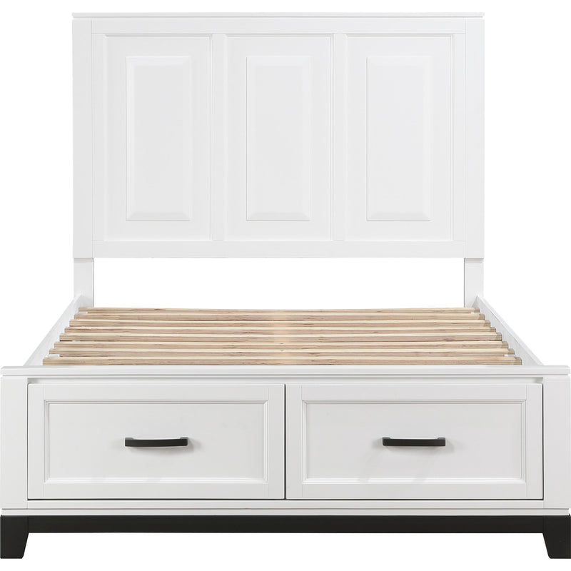Homelegance Garretson 1450WHF-1* Full Platform Bed with Footboard Storage IMAGE 2