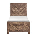 Homelegance Corbin 1534NPT-1 Twin Bed IMAGE 2