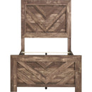 Homelegance Corbin 1534NPT-1 Twin Bed IMAGE 3