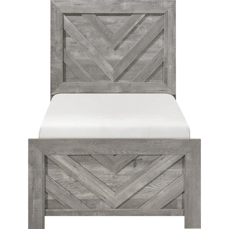 Homelegance Corbin 1534NPGYT-1 Twin Bed IMAGE 2