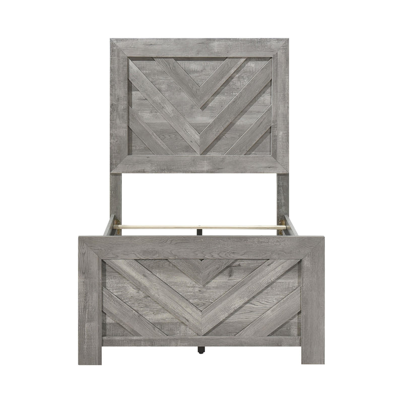 Homelegance Corbin 1534NPGYT-1 Twin Bed IMAGE 3