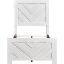 Homelegance Corbin 1534NPWHT-1 Twin Bed IMAGE 3