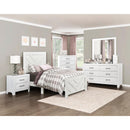 Homelegance Corbin 1534NPWHT-1 Twin Bed IMAGE 4