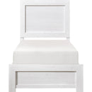 Homelegance Corbin 1534WHT-1 Twin Bed IMAGE 2