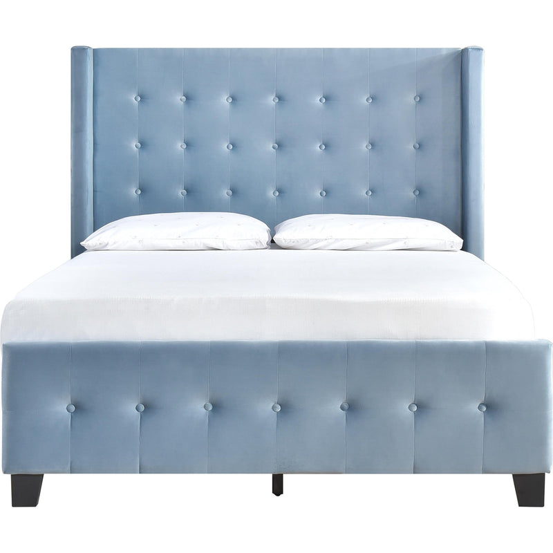 Homelegance SH2618BLU-1 Queen Panel Bed IMAGE 3
