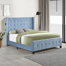 Homelegance SH2618BLU-1 Queen Panel Bed IMAGE 6