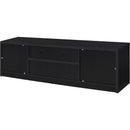 Coaster Furniture Winfield 706223 78-inch 2-door TV Stand Media Console - Black IMAGE 8