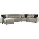 Signature Design by Ashley Colleyville 54405S24 6 pc Power Reclining Sectional with Chaise IMAGE 1