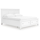  Signature Design by Ashley Fortman B680B22 King Panel Storage Bed IMAGE 1