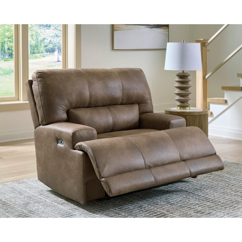  Signature Design by Ashley Beckley Place PC9180282 Power Recliner with Adjustable Headrest IMAGE 6
