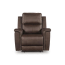  Signature Design by Ashley Bleckley PCU1200113 Power Recliner with Adjustable Headrest IMAGE 3