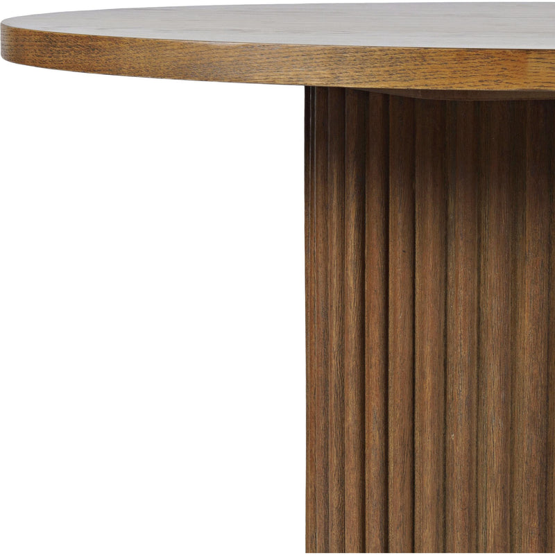 Jofran Round Auden Dining Table with Pedestal Base 2421-AUDEN48CSB/T IMAGE 7