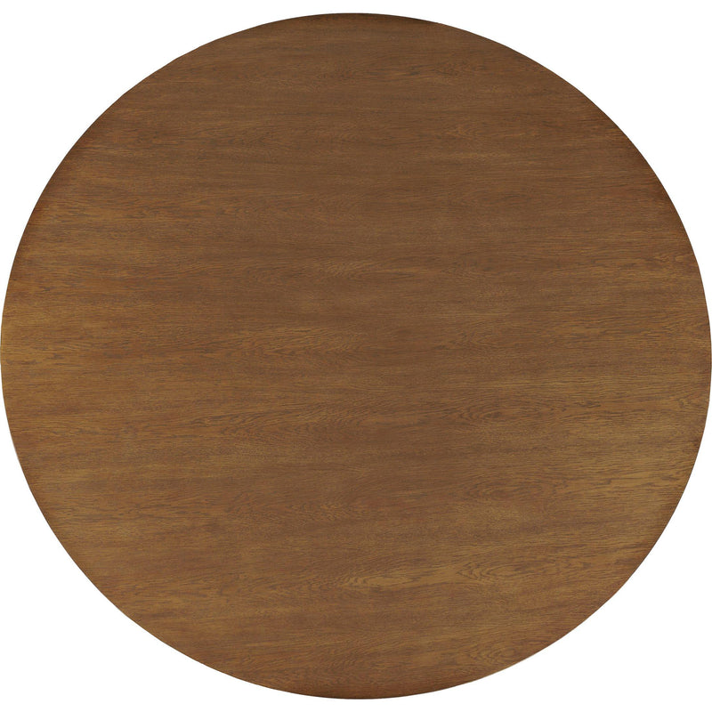 Jofran Round Auden Dining Table with Pedestal Base 2421-AUDEN60CSB/T IMAGE 2