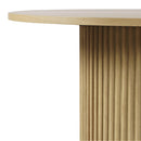 Jofran Round Auden Dining Table with Pedestal Base 2421-AUDEN60NTB/T IMAGE 6