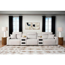  Signature Design by Ashley ModMax II 65907S13 5 pc Power Reclining Sectional with Audio Consoles IMAGE 1