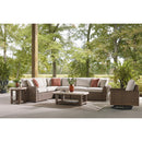  Signature Design by Ashley Dolan Creek PCP610-821 Swivel Lounge with  Cushion IMAGE 6