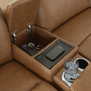  Signature Design by Ashley Magic Man Power Reclining Leather Match 5 pc Sectional PCU1070046A/PCU1070057/PCU1070058/PCU1070062/PCU1070077 IMAGE 5