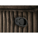  Coaster Furniture Atkinson 601510 Upholstered Reclining Sectional Sofa - Chocolate IMAGE 9