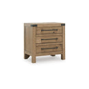  Benchcraft Ridgester B858-93 Three Drawer Night Stand IMAGE 1