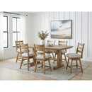  Benchcraft Ridgester D858-13 Rectangular Dining Room Counter Table IMAGE 7