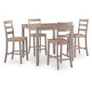  Signature Design by Ashley Harperfeld PCD403-223 Counter Table Set IMAGE 1