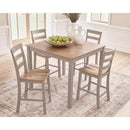  Signature Design by Ashley Harperfeld PCD403-223 Counter Table Set IMAGE 3